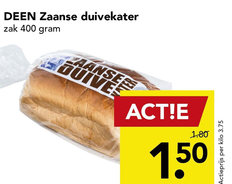 Deen Huismerk   suikerbrood folder aanbieding bij  Deen - details