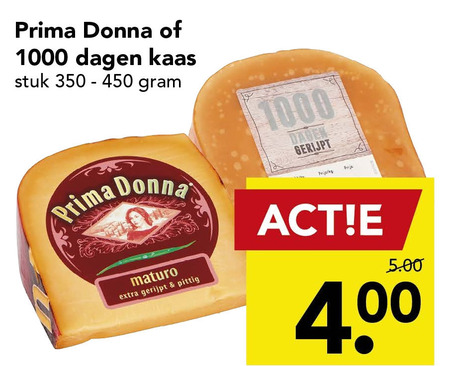 Prima Donna   kaas folder aanbieding bij  Deen - details