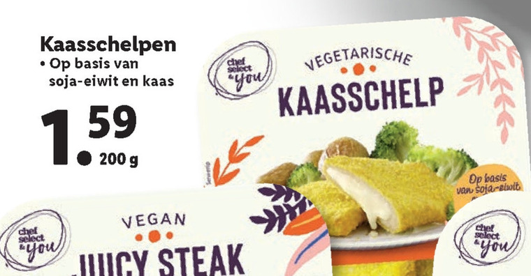 Chef Select and You   vegetarisch folder aanbieding bij  Lidl - details