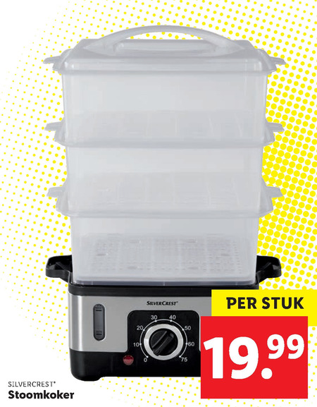 SilverCrest   stoomkoker folder aanbieding bij  Lidl - details