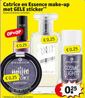 Catrice   cosmetica, opruiming folder aanbieding bij  Kruidvat - details