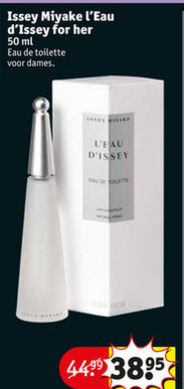 Issey Miyake   eau de toilette folder aanbieding bij  Kruidvat - details