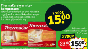 ThermaCare   warmtecompres folder aanbieding bij  Kruidvat - details