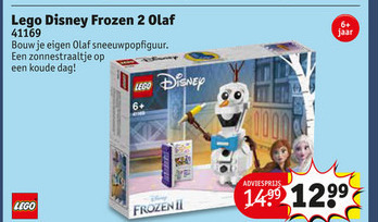 Slim voordeel isolatie Disney Frozen lego, lego disney princess folder aanbieding bij Kruidvat -  details