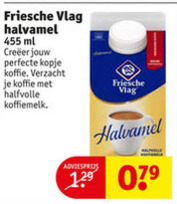 Friesche Vlag   koffiemelk folder aanbieding bij  Kruidvat - details