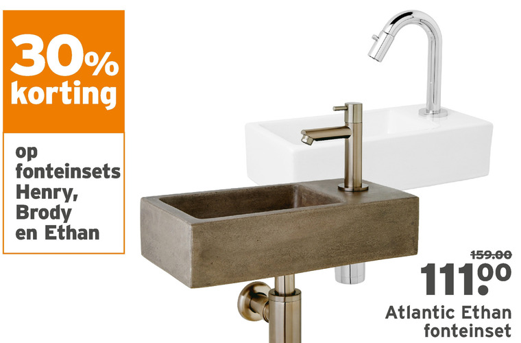 Atlantic folder aanbieding bij Gamma