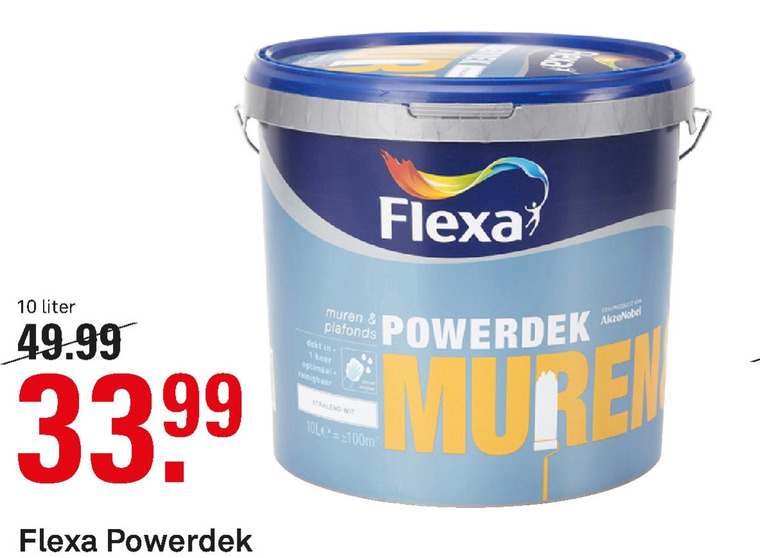 Flexa   muurverf folder aanbieding bij  Karwei - details