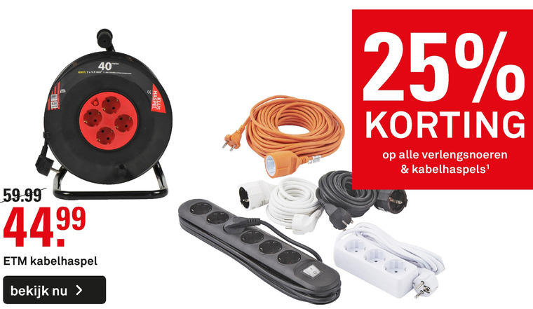 Alle merken   tafelcontactdoos, kabelhaspel folder aanbieding bij  Karwei - details