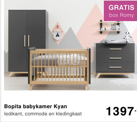 Bopita   babykamer, commode folder aanbieding bij  Baby & Tiener megastore - details