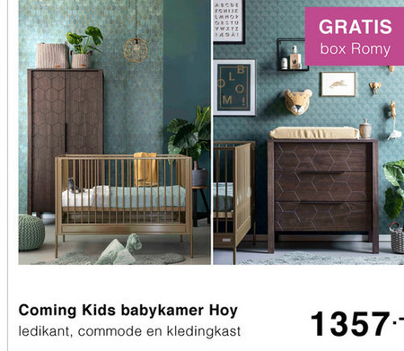 Coming Kids   babykamer, commode folder aanbieding bij  Baby & Tiener megastore - details