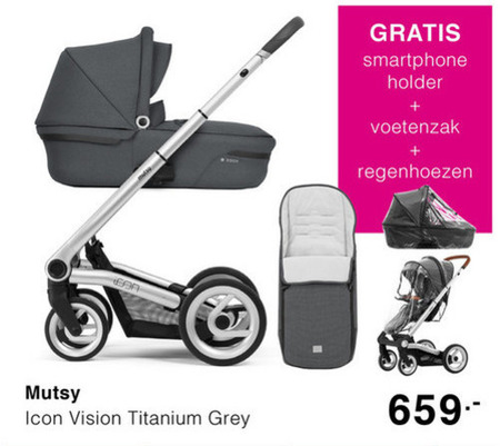 Mutsy   kinderwagen folder aanbieding bij  Baby & Tiener megastore - details