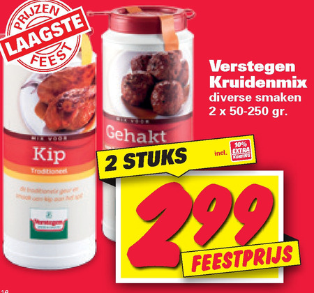 Verstegen   kruiden folder aanbieding bij  Nettorama - details