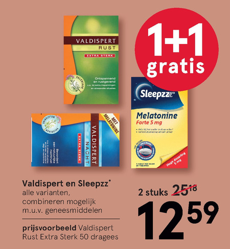 Sleepzz   voedingssupplement folder aanbieding bij  Etos - details