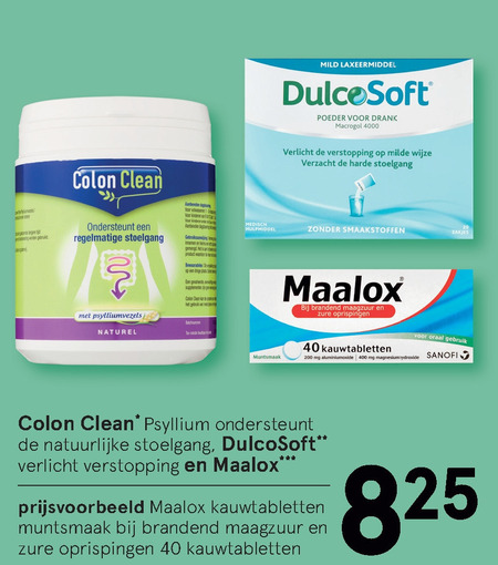 Colon Clean   huisapotheek, maagzuurremmer folder aanbieding bij  Etos - details