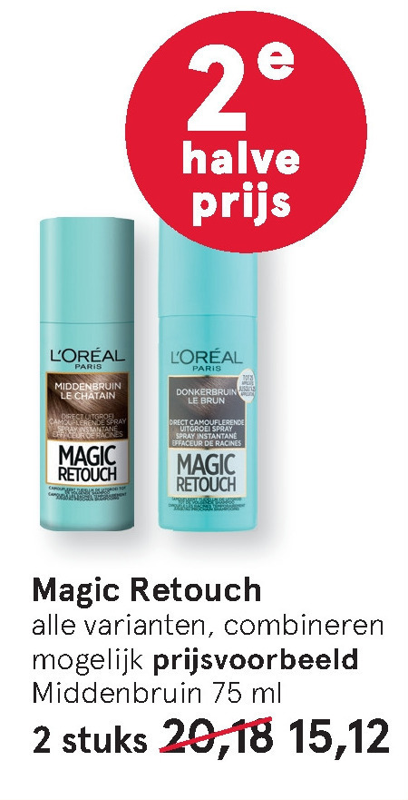 L Oreal   haarkleuring folder aanbieding bij  Etos - details