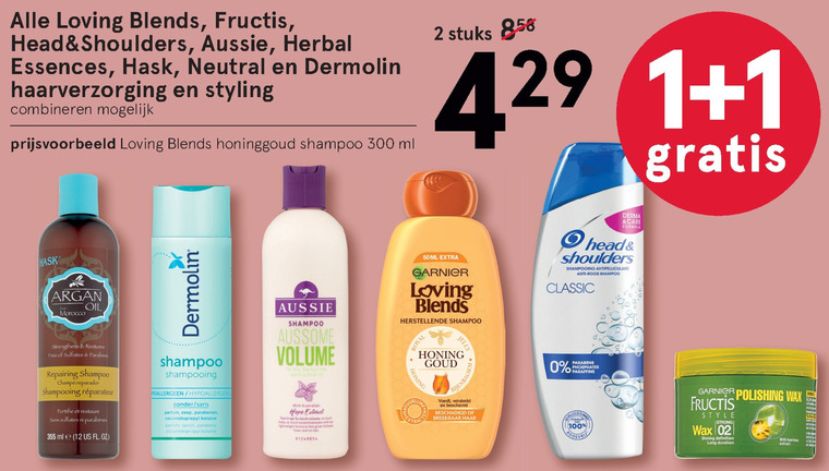 Herbal Essences   shampoo, haargel folder aanbieding bij  Etos - details