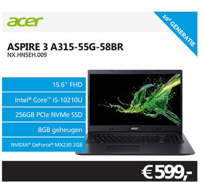 Acer   notebook folder aanbieding bij  Informatique - details