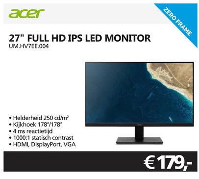 Acer   monitor folder aanbieding bij  Informatique - details