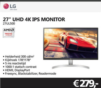 LG   monitor folder aanbieding bij  Informatique - details