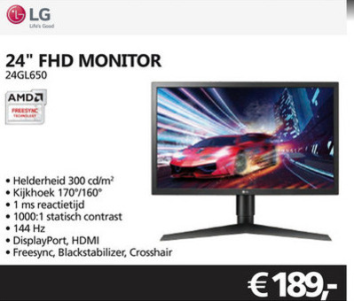 LG   monitor folder aanbieding bij  Informatique - details