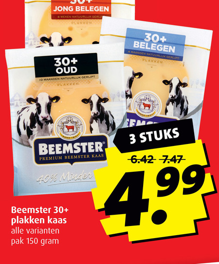 Beemster   kaasplakken folder aanbieding bij  Boni - details