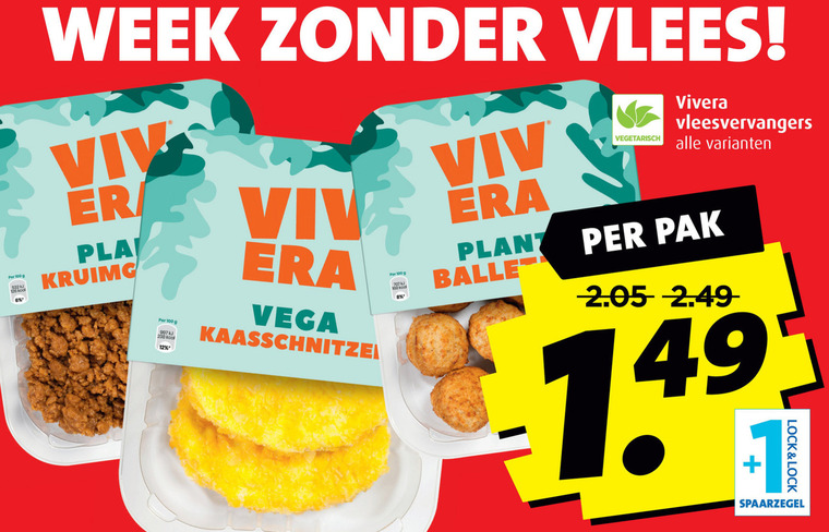 Vivera   vegetarisch folder aanbieding bij  Boni - details