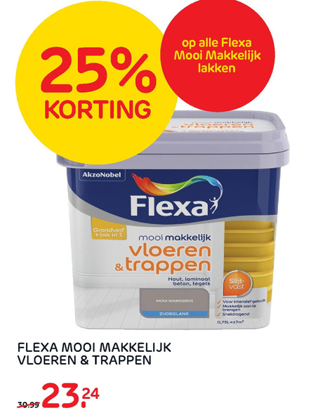 Flexa   lak folder aanbieding bij  Praxis - details