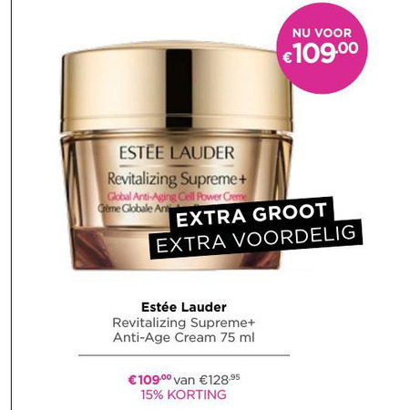 Estee Lauder   dagcreme folder aanbieding bij  Ici Paris XL - details