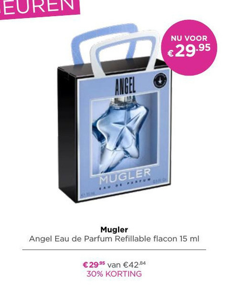 Thierry Mugler   eau de parfum folder aanbieding bij  Ici Paris XL - details