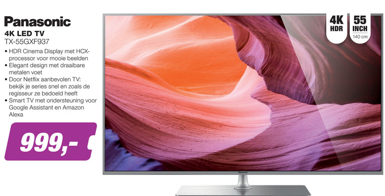 Panasonic   4k ultrahd televisies folder aanbieding bij  EP Electronic Partner - details