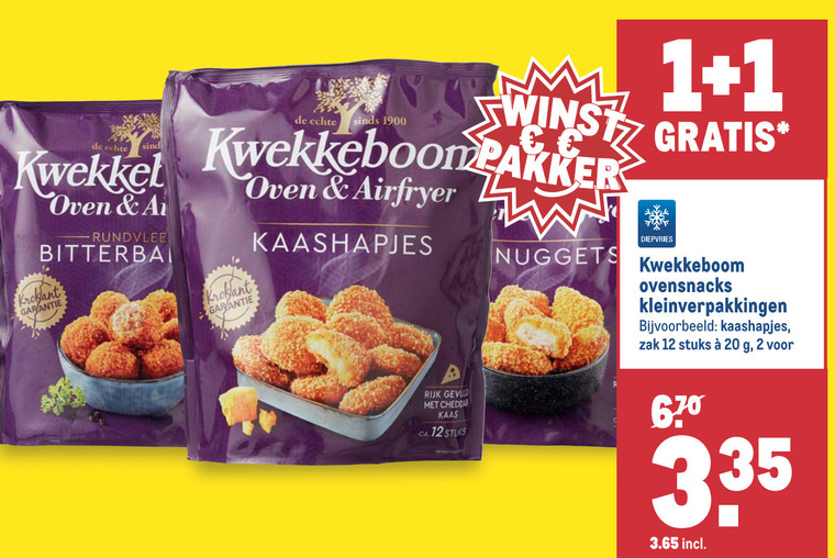 Kwekkeboom   kroket, bitterballen folder aanbieding bij  Makro - details