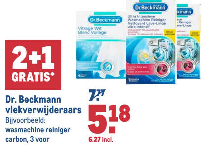 Beckmann   vlekkenverwijderaar folder aanbieding bij  Makro - details