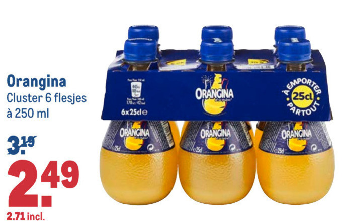 Orangina   frisdrank folder aanbieding bij  Makro - details