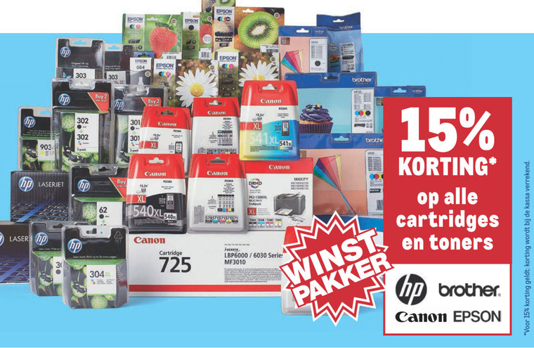 HP   toner, printerinkt folder aanbieding bij  Makro - details