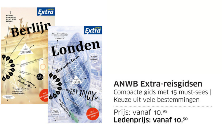 ANWB   reisgids folder aanbieding bij  ANWB - details