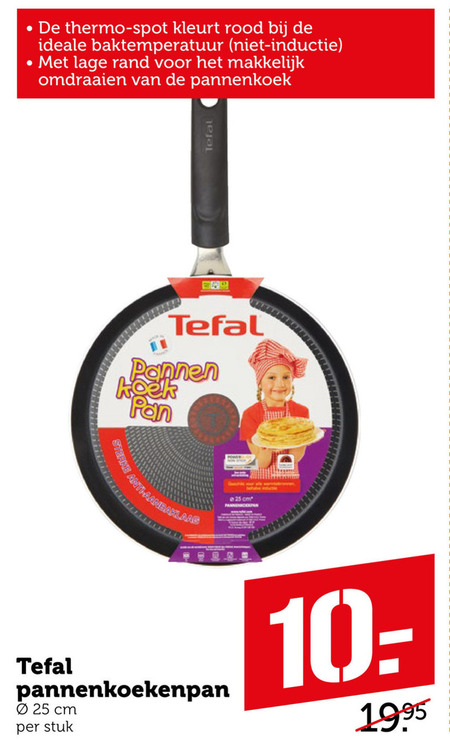 omverwerping Zie insecten Zie insecten Tefal pannenkoekenpan folder aanbieding bij Coop - details