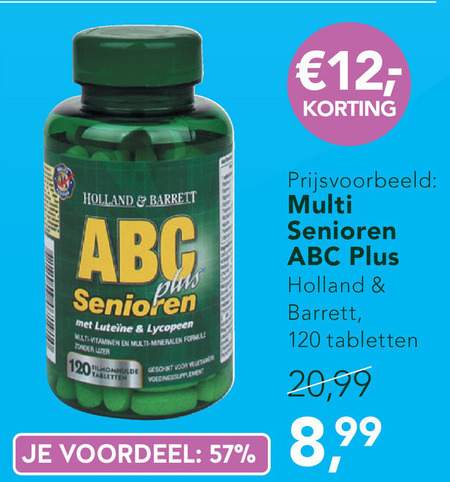 Holland and Barrett   multivitaminen folder aanbieding bij  Holland & Barrett - details