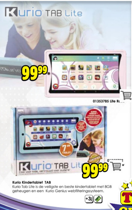 Kurio   kindertablet folder aanbieding bij  ToyChamp - details