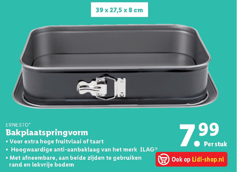 Ernesto   springvorm folder aanbieding bij  Lidl - details