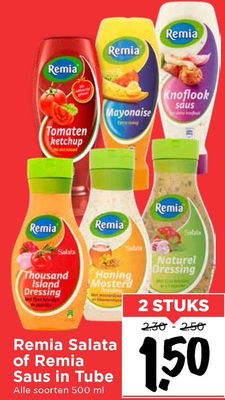 Remia   curryketchup, mayonaise folder aanbieding bij  Vomar - details