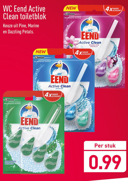 WC Eend   toiletblok folder aanbieding bij  Aldi - details