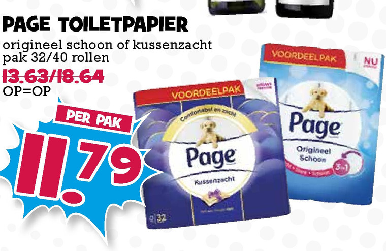 Page   toiletpapier folder aanbieding bij  Boons Markt - details