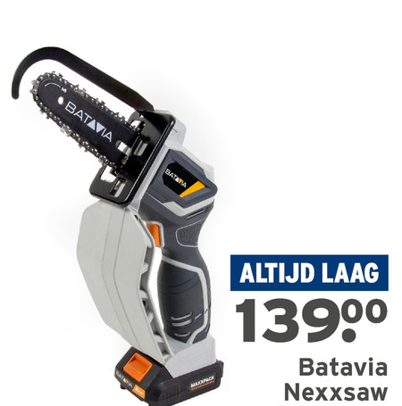 Batavia   kettingzaag folder aanbieding bij  Gamma - details