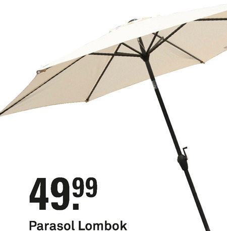 werkloosheid Proportioneel rijm parasol folder aanbieding bij Karwei - details