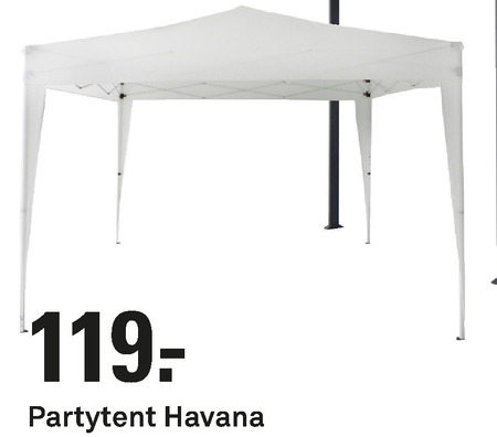 nogmaals werknemer Druipend partytent folder aanbieding bij Karwei - details