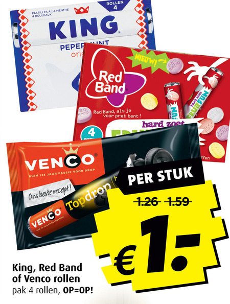 Venco   drop, snoep folder aanbieding bij  Boni - details