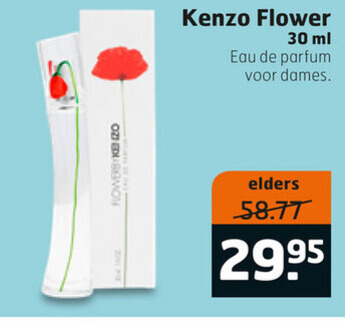 Kenzo   eau de parfum folder aanbieding bij  Trekpleister - details