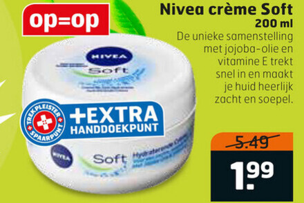 Nivea   handcreme folder aanbieding bij  Trekpleister - details