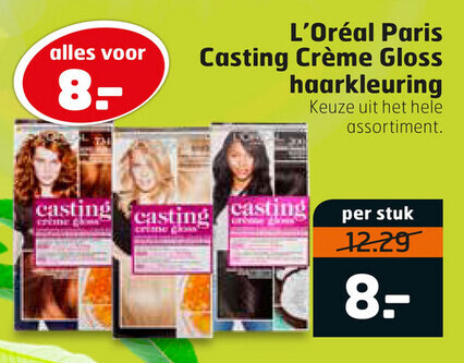 Casting Creme Gloss   haarkleuring folder aanbieding bij  Trekpleister - details