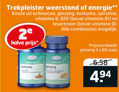 Trekpleister Huismerk   voedingssupplement folder aanbieding bij  Trekpleister - details